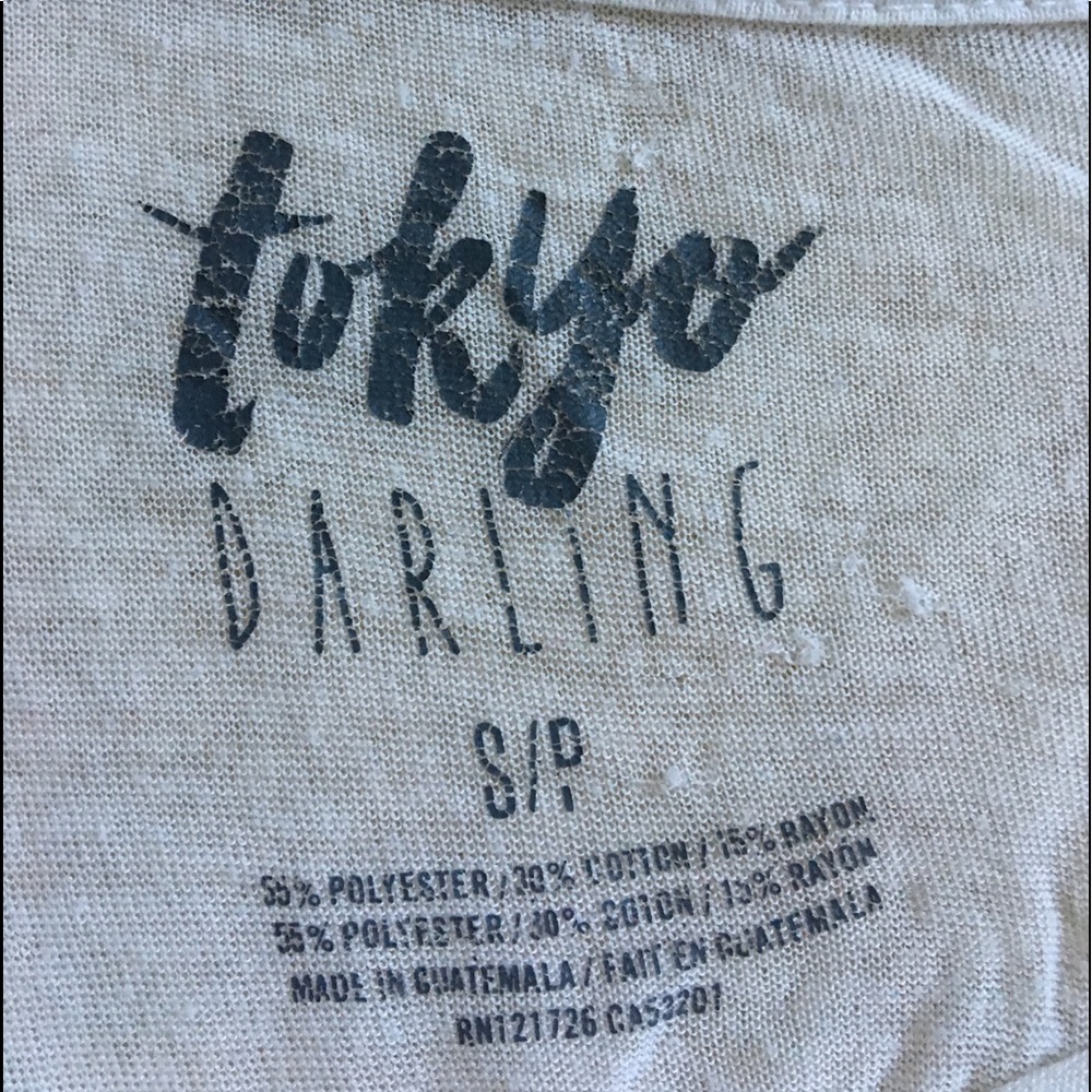girls Tokyo Darling layover t-shirt